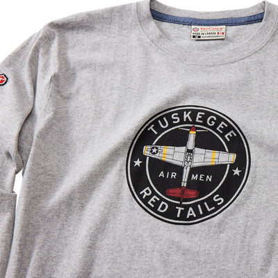 Tuskegee Airmen Long Sleeve Shirt (Grey)