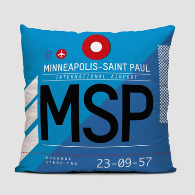 MSP Throw Pillow