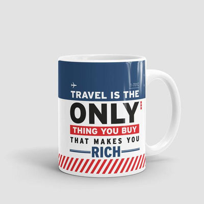 "Travel Is…" Tag Coffee Mug