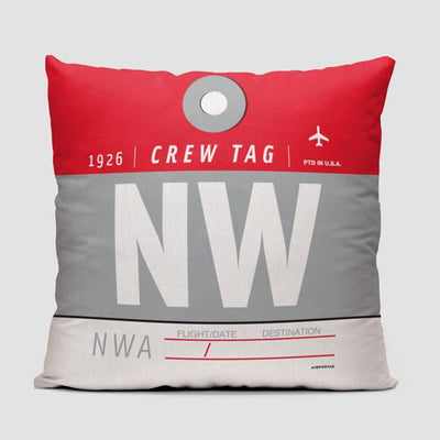 NW Throw Pillow