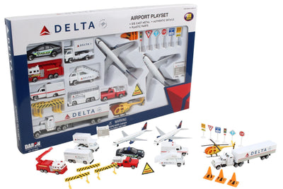 Daron Realtoy Delta Air Lines Large Airport Playset RT4992