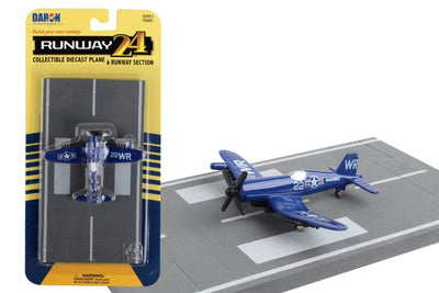 Daron Runway24 USMC Vought F4U Corsair w/ Runway RW150