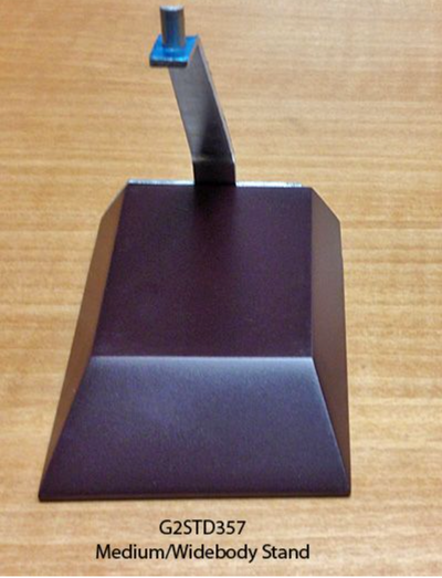 GeminiJets 1:200 Display Stand, Wood & Metal, Medium/Widebody (non-A380) G2STD357