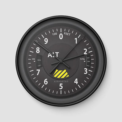 Altimeter Wall Clock