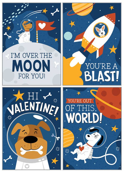 Kids' Valentine Pack - Space Pups
