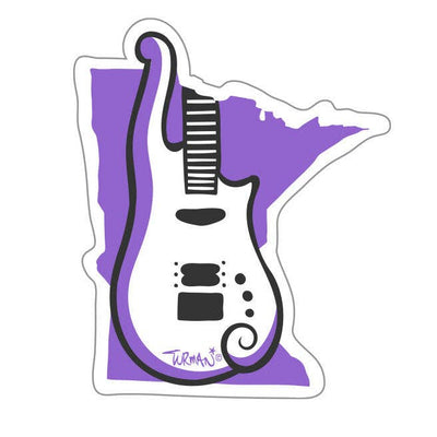 Minnesota Cloud Guitar Sticker