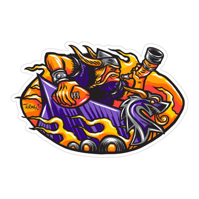 Norsemen Football Sticker