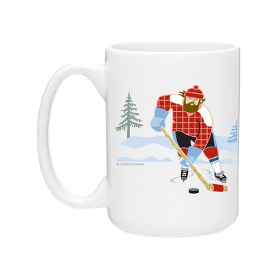 Paul Bunyan and Babe Hockey Mug