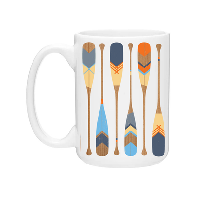 Painted Paddles Mug